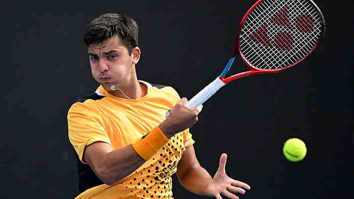 Tomás Barrios tuvo un arrollador inicio en la qualy del Abierto de Australia 2023