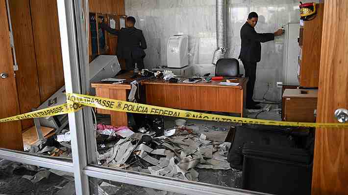 Brasilia el día después: Los rastros de destrucción en la capital brasileña tras los ataques bolsonaristas