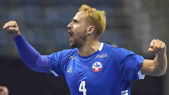 Chile logró su primer triunfo en el Mundial de balonmano