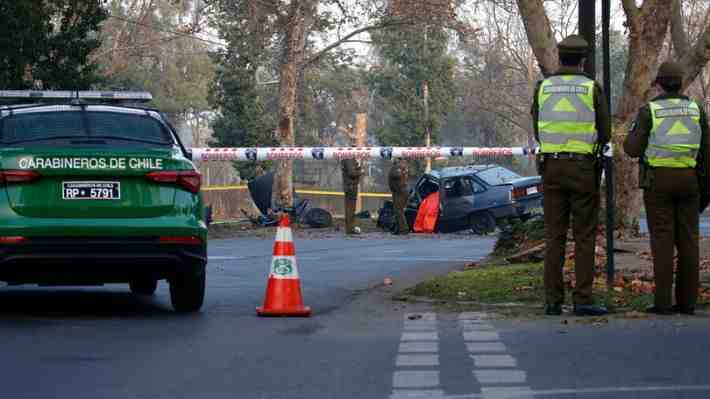 Accidente en Providencia deja una persona fallecida: Vehículo cayó desde paso sobre nivel