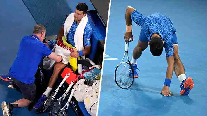 ¿Podrá seguir jugando? Djokovic revela preocupante estado de su lesión en Australia y explica por qué no se retiró del torneo