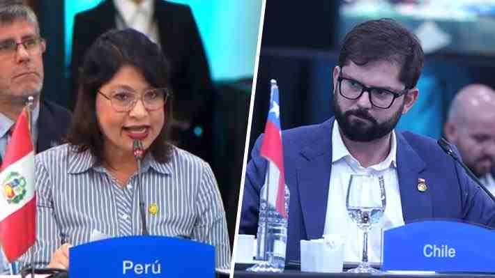 Otro frente internacional: Las críticas en Perú que dejó la intervención del Presidente en Celac por la crisis de ese país