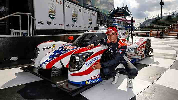 ¡Histórico! Nicolás Pino es el primer chileno en terminar en el podio de las históricas 24 Horas de Daytona