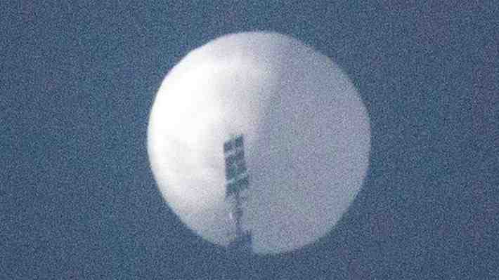 Pentágono detecta un globo espía chino sobre territorio de Estados Unidos