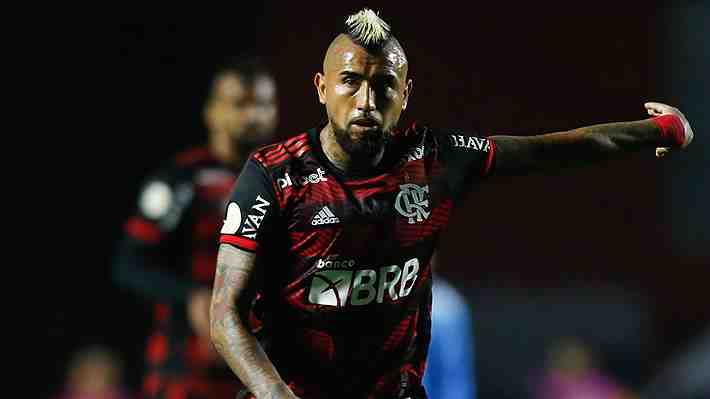 El Flamengo impone dura sanción a Vidal por su berrinche: Conoce el monto que tendrá que pagar