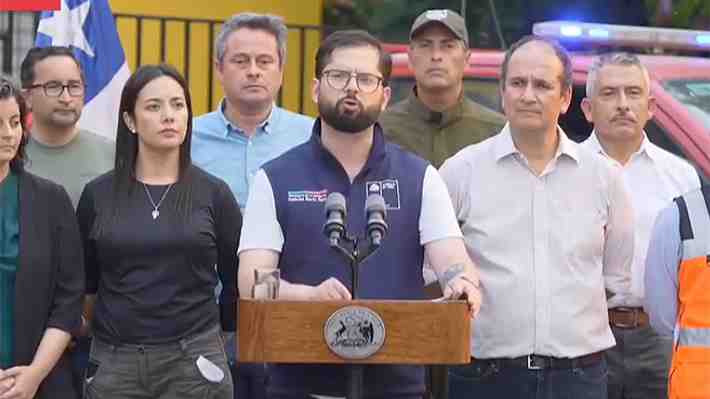 Boric anuncia toque de queda en Ñuble, Biobío y La Araucanía por incendios: Jefes de Defensa determinarán provincias y horarios