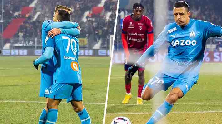 "Hace la diferencia": En Francia llenan de elogios al "combativo" Alexis Sánchez tras doblete en Marsella