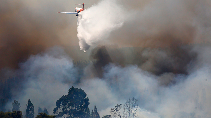 Conaf dice que población "nunca había estado tan expuesta" a incendios y que temporada "quedará en registros históricos"