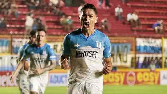 Óscar Opazo anota su primer gol con Racing y lo escogieron la figura de la cancha... Revisa el tanto