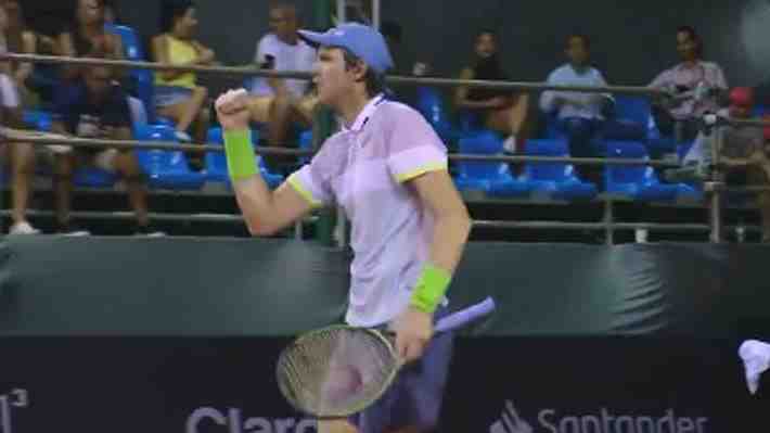Mira el match point de Jarry en nuevo triunfo en Río de Janeiro y cuánto sube en el ranking