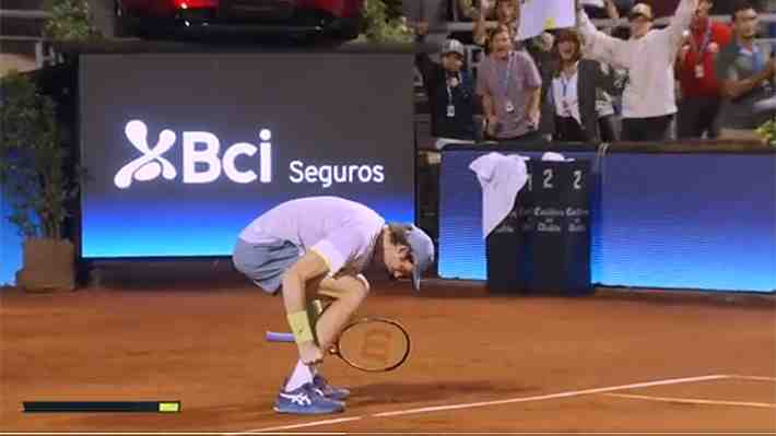 Mira el match point y el momento en que Nicolás Jarry levanta la copa tras consagrarse campeón del Chile Open