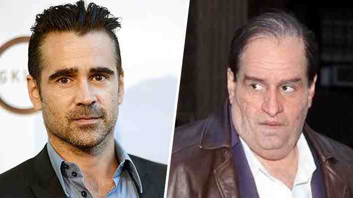 Colin Farrell luce irreconocible caracterizado como "El Pingüino" para el spin-off de "The Batman"