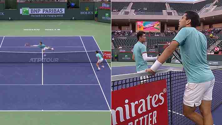 "¿Legal o ilegal?": El inédito punto que abrió el debate y provocó el enojo de tenista español en Indian Wells