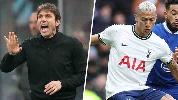 Tensión máxima en el Tottenham: Antonio Conte no se calla y lanza durísima respuesta al ataque de Richarlison