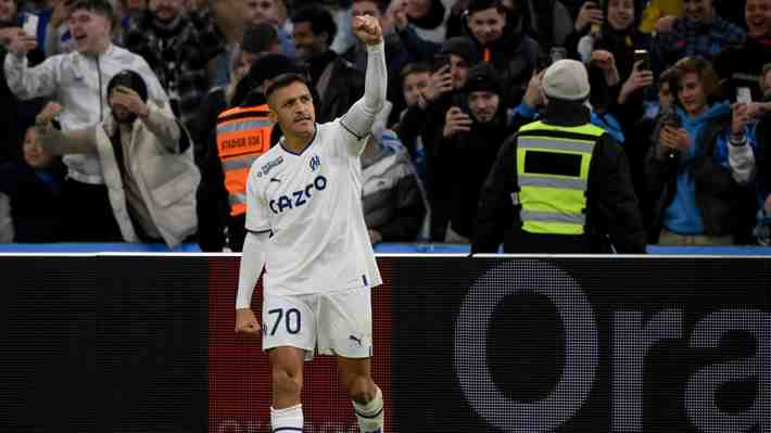 Video: Mira el gol de Alexis Sánchez para el Marsella, que ganaba 2-0 hasta el minuto 88 y terminó empatando
