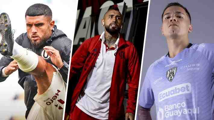 Los 13 chilenos que jugarán Copa Libertadores y Sudamericana con equipos extranjeros