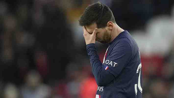 La hinchada del PSG se harta de Messi: Mira el momento en que el argentino fue abucheado