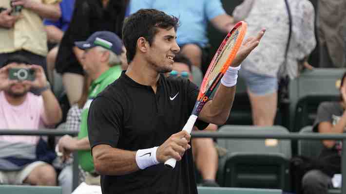 Mira el match point con el que Cristian Garin derrotó a Alejandro Tabilo y entró al cuadro principal del Masters 1000 de Miami