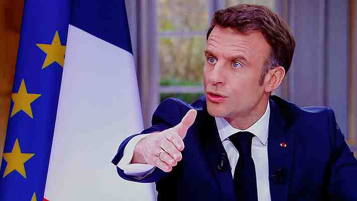 Macron confía en que reforma de pensiones entre en vigor a fines de año: "Es necesaria, hubiera preferido no hacerla"