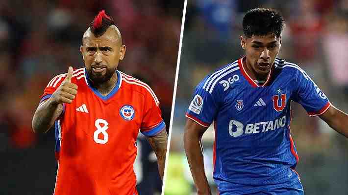 Arturo Vidal le da espaldarazo a Darío Osorio y descarta que el jugador de la U haya sido desafectado de la "Roja" por indisciplina