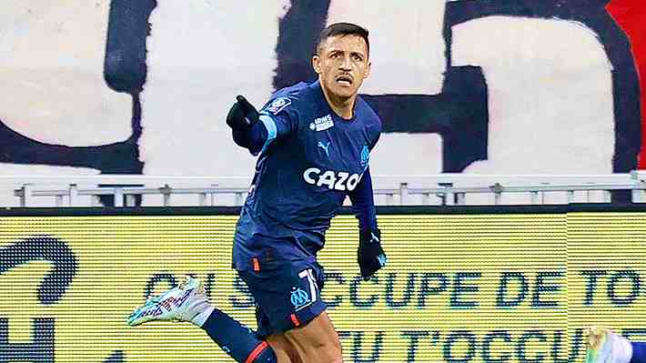 En Francia destacan la "maldición" que rompió Alexis Sánchez en el Marsella