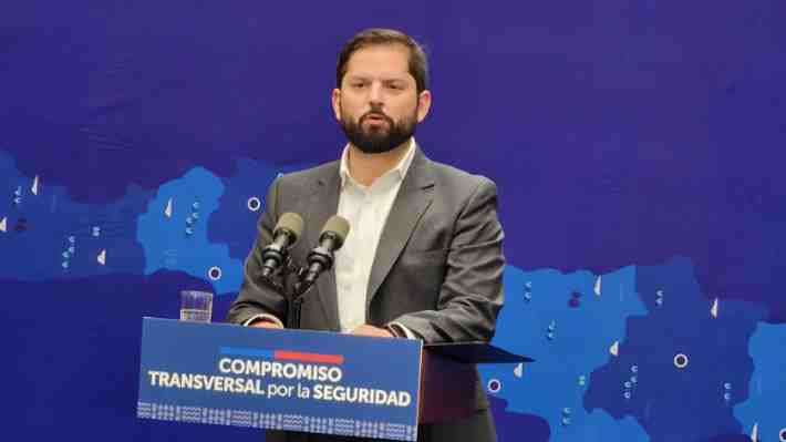 Boric emplaza al Congreso a legislar con "responsabilidad" y "templanza" en antesala de votación de ley Nain-Retamal