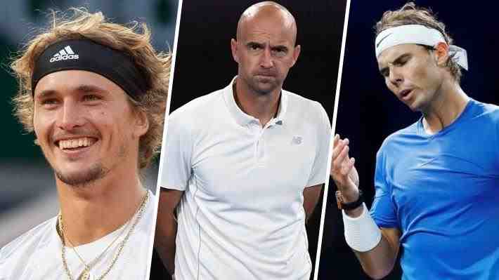 Ex entrenador de Federer arremete con fuerza contra Zverev por "arrogantes" palabras sobre Nadal