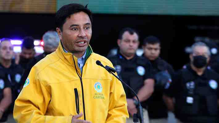 Alcalde Carter arremete contra el Gobierno: "Hoy día a las dos de la tarde les acaba de explotar la realidad"