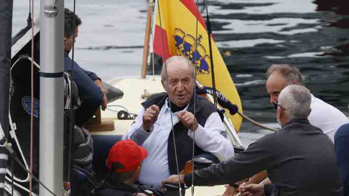 Salió a navegar: Rey emérito Juan Carlos I visita España por segunda vez en casi tres años