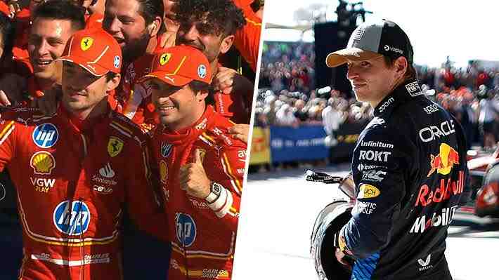Ferrari hace el 1-2 en el GP de Estados Unidos y Verstappen rescata un polémico tercer lugar para aumentar su ventaja rumbo al título de la F-1